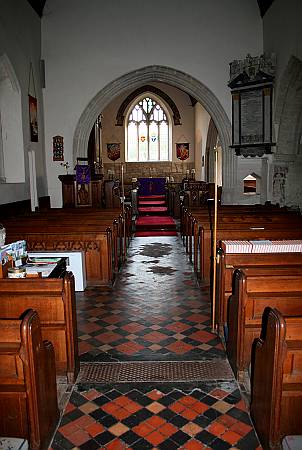 Axmouth - The Nave looking East